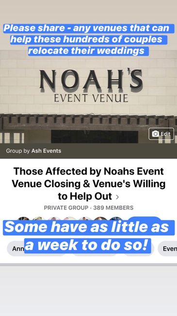 Venue filed for bankruptcy! 😩 1