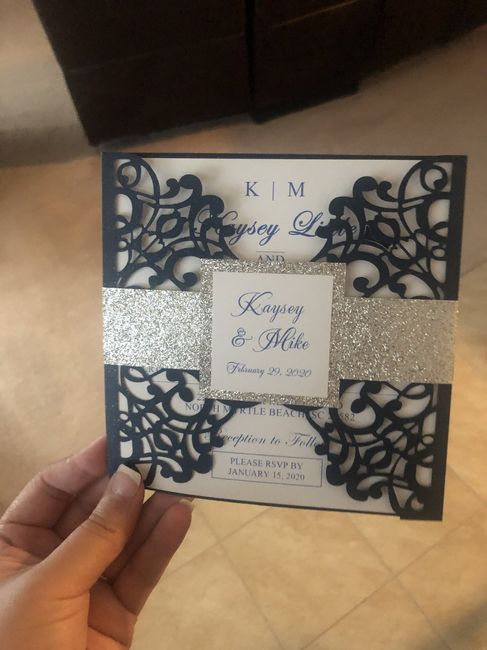 What do your invites look like? - 1