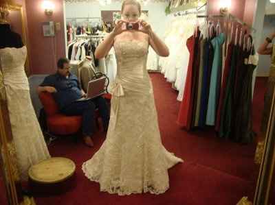 Carmen - been thinking about you & your dress..