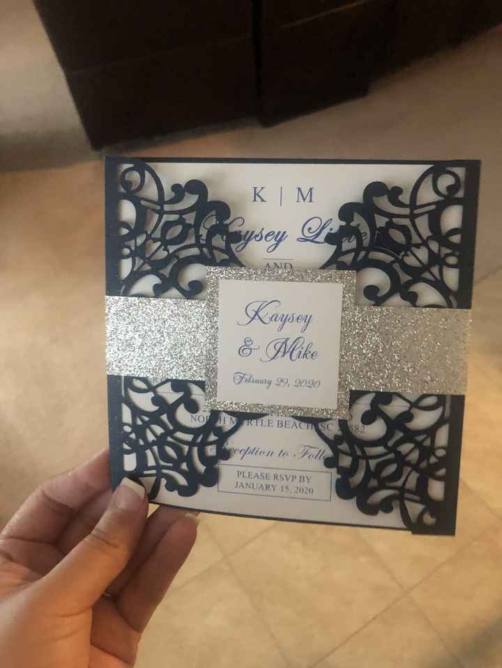 What do your invites look like? - 1