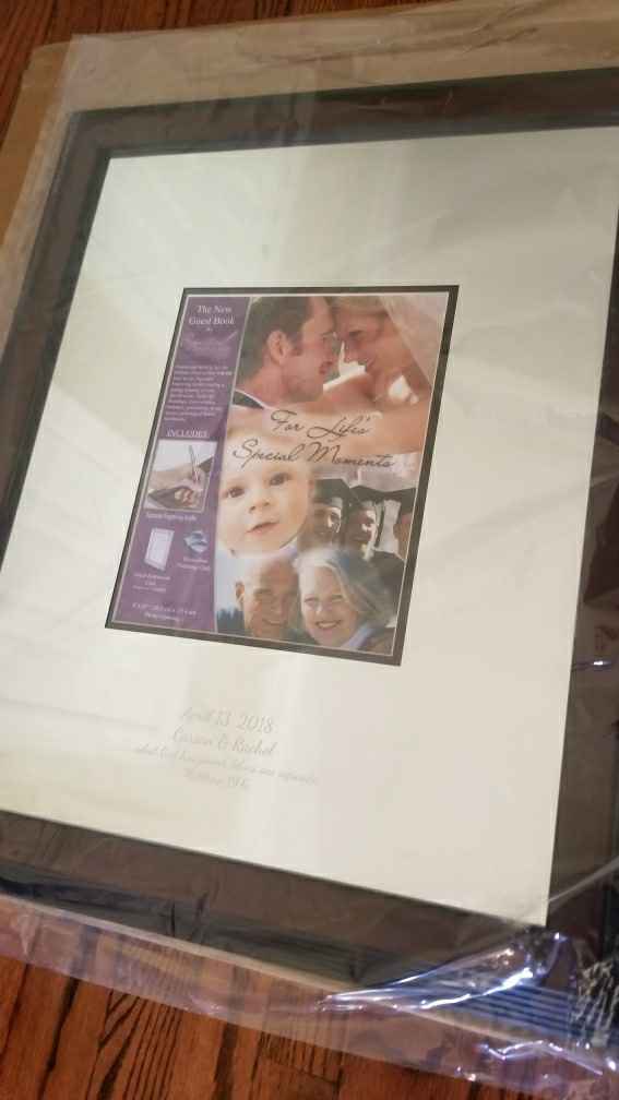  Engraveable Guest book Lessons - 1