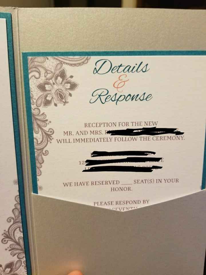  Invitations Done and Dusted - 6