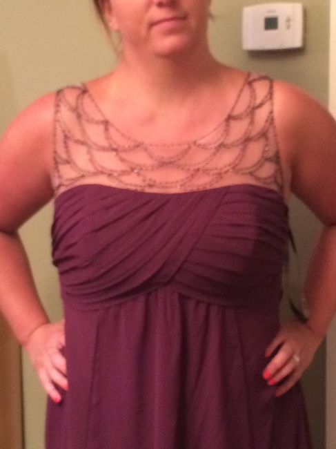 Bridesmaid Dress isn't what I expected