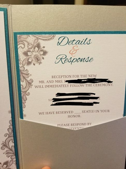  Invitations Done and Dusted - 6