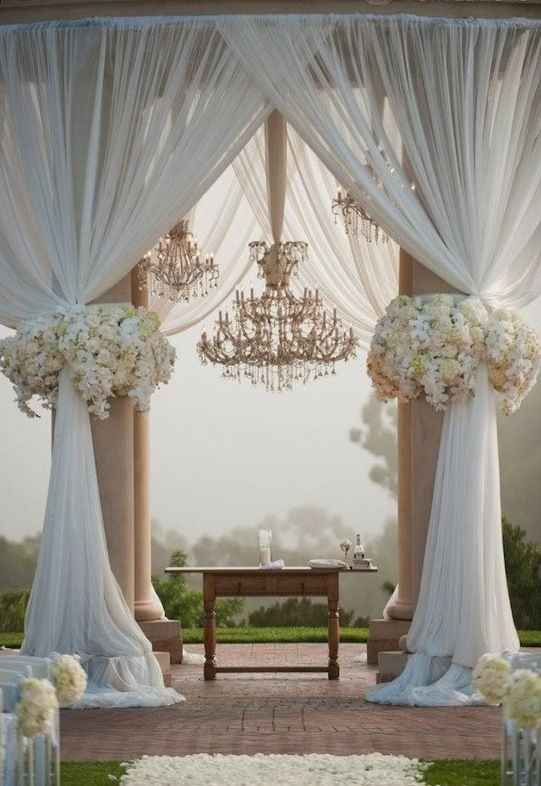 How would you decorate a gazebo?