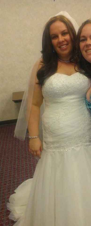 Show me your Davids Bridal dresses:)