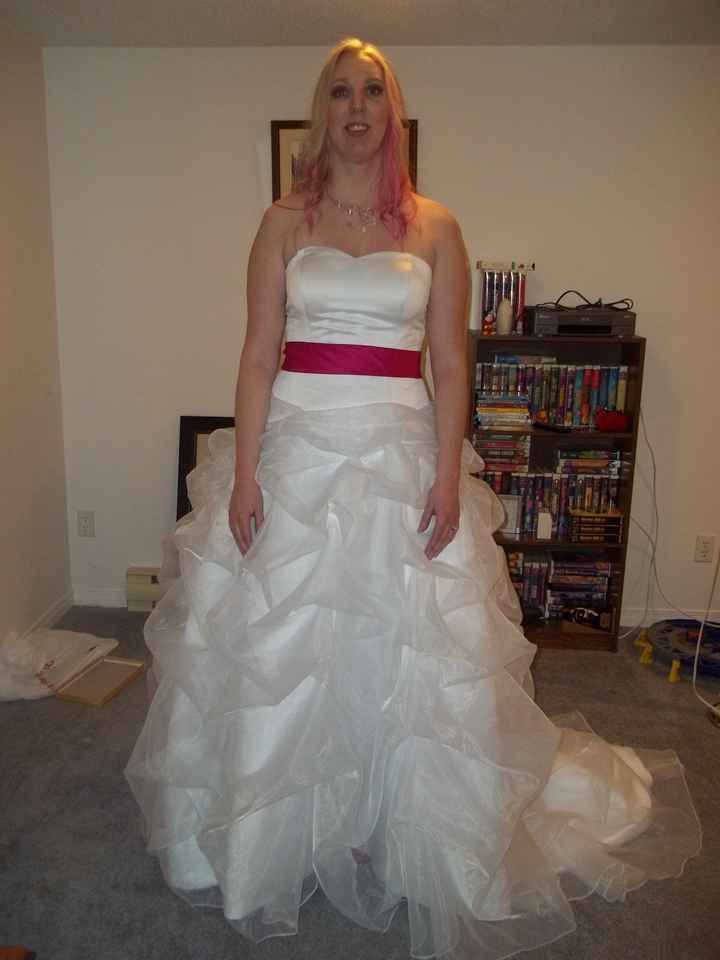 My makeup trial and complete dress pics!