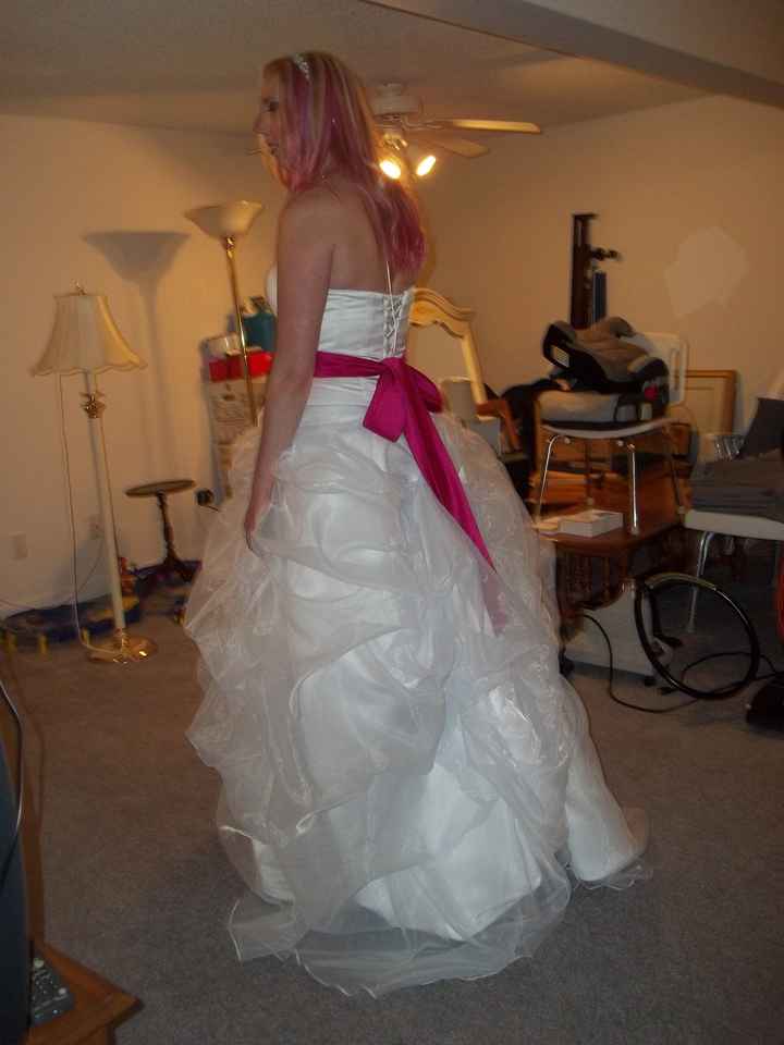 My makeup trial and complete dress pics!