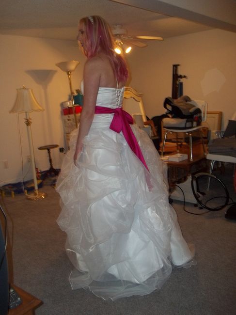 My makeup trial and complete dress pics!