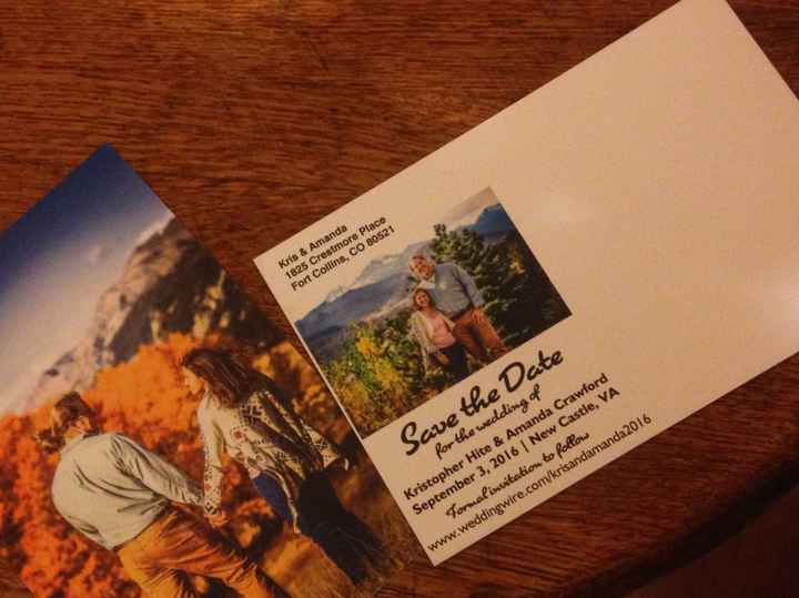 Where did you order Save the dates?