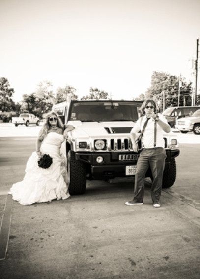 We are getting our wedding photos back..