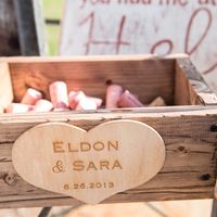 We are getting our wedding photos back..