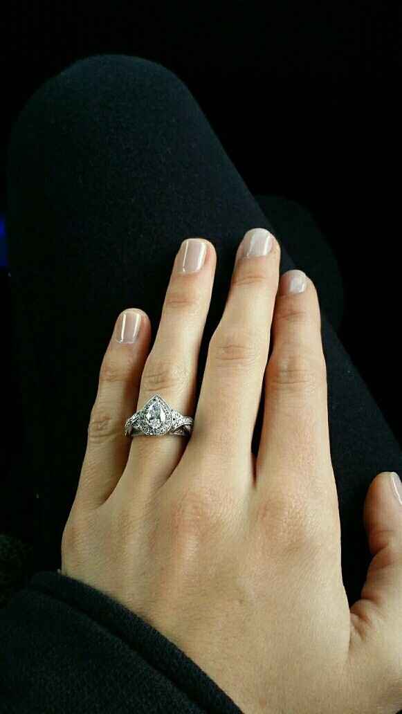 Let's see those beautiful rings lady's!