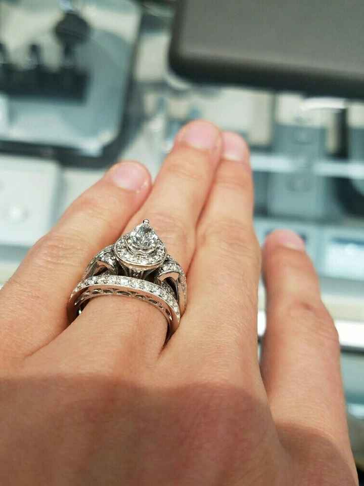 I think I found my wedding band but