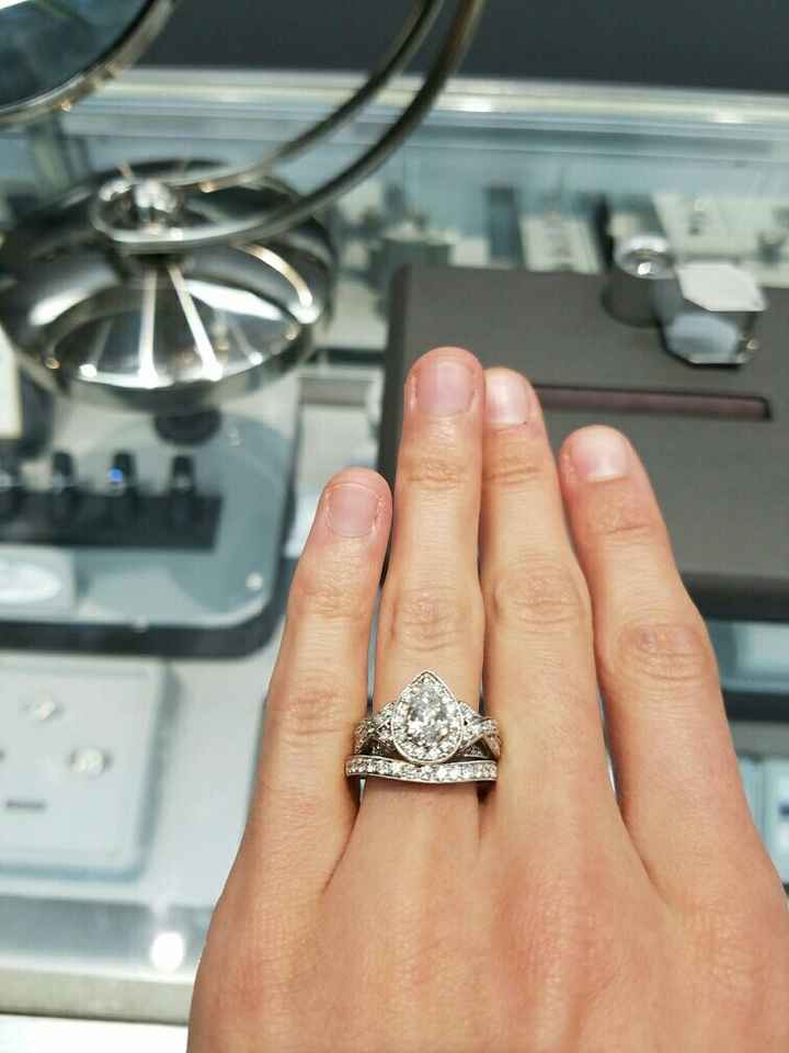 I think I found my wedding band but