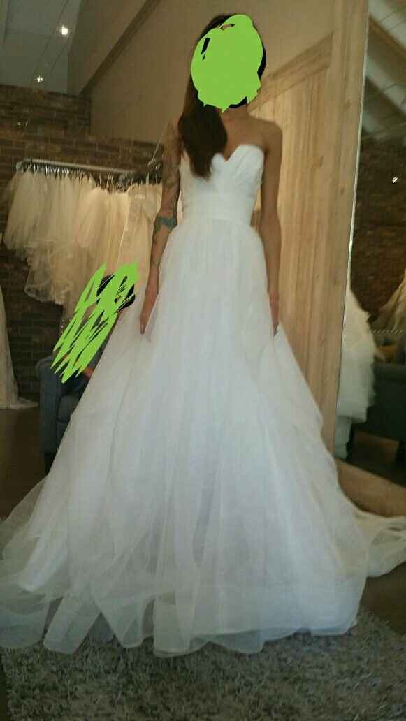 did u show your partner pics of the rejected dresses? (update: show us your rejects!)