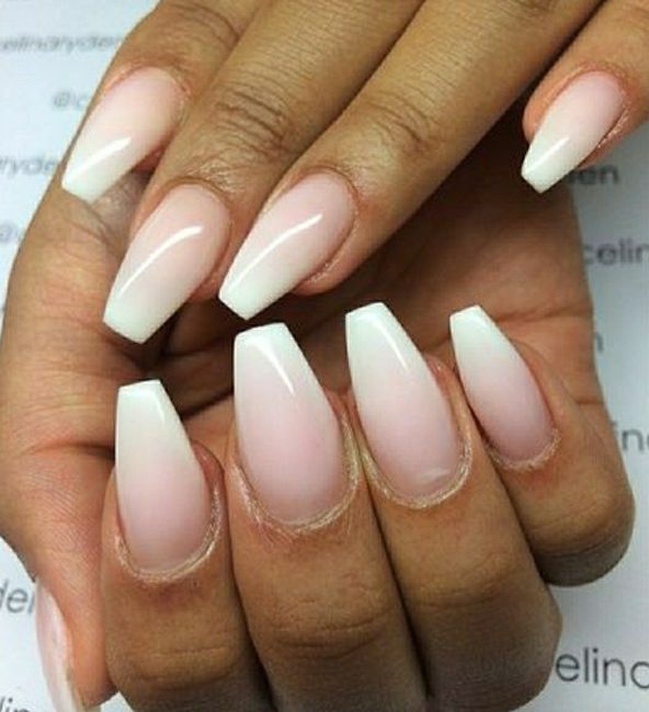 Wedding nail trial