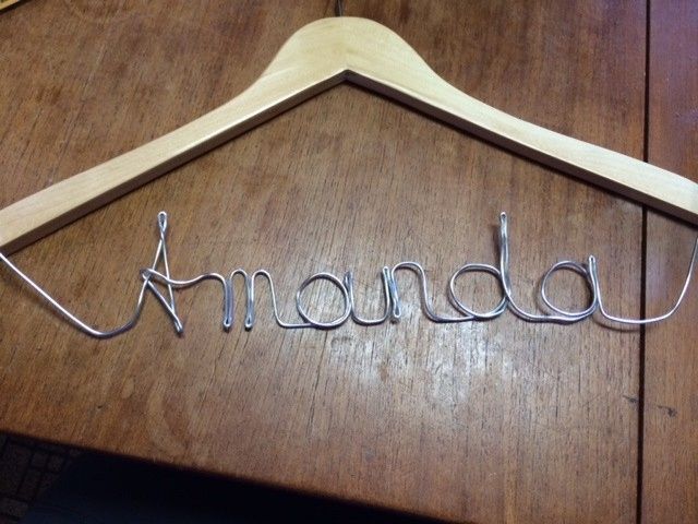 Has anyone found where to buy personalized hangers?