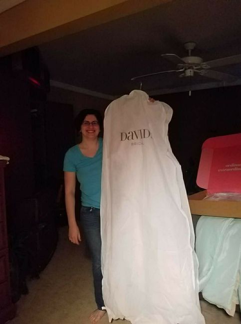 My dress came in today! - 4