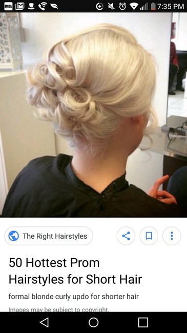 Short Hair Brides* - Need Inspo! - 1