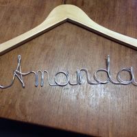Has anyone found where to buy personalized hangers?