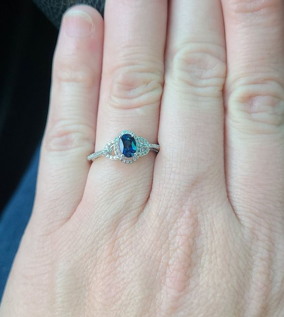 Sapphires as wedding rings! 1