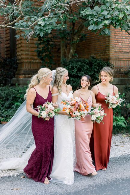 Help picking fabric for my bridesmaid dresses! 5