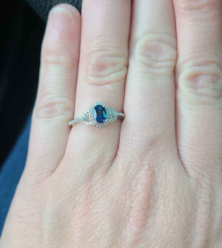 Sapphires as wedding rings! - 1