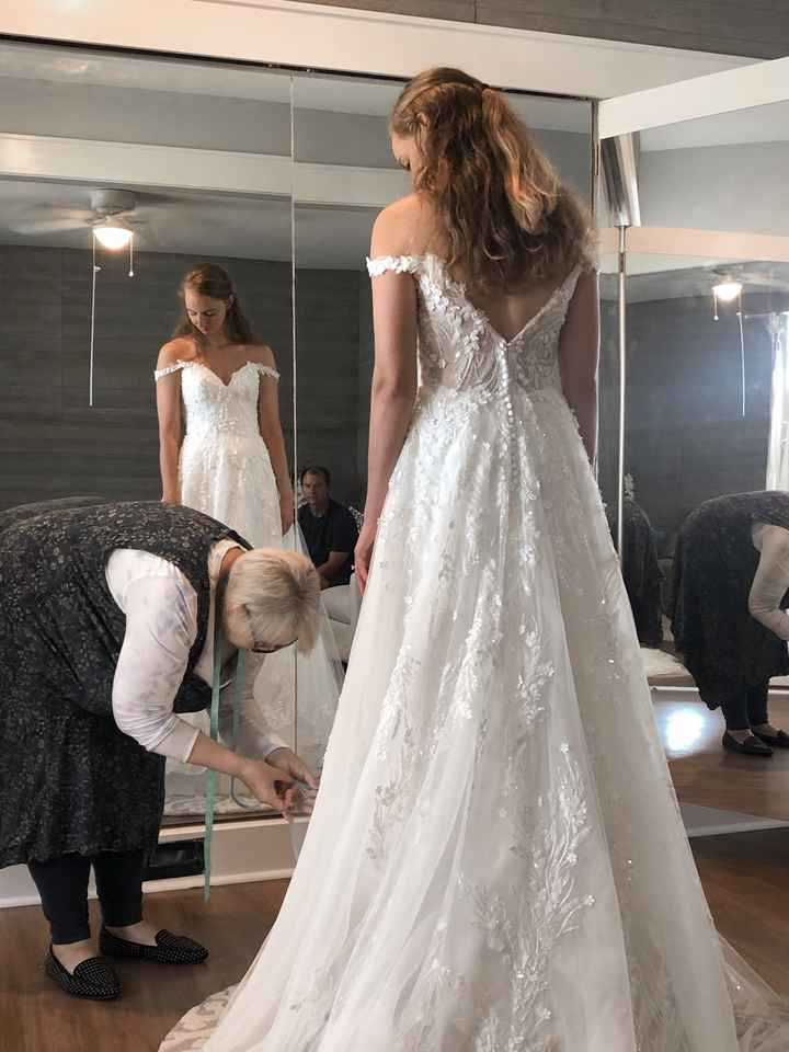 Final dress fitting! Under 20 days! - 1