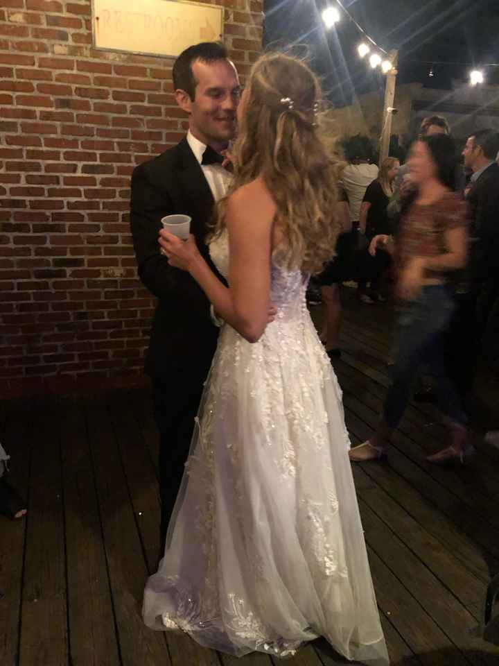 Wearing my dress to a bar after the ceremony?! - 1