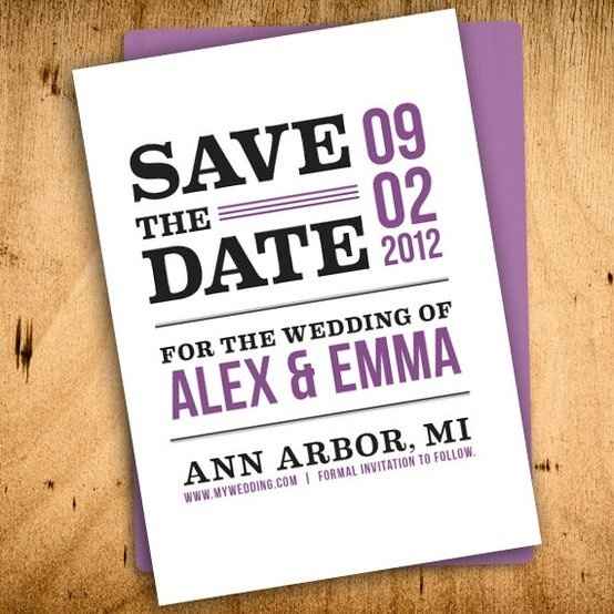 Save the dates....