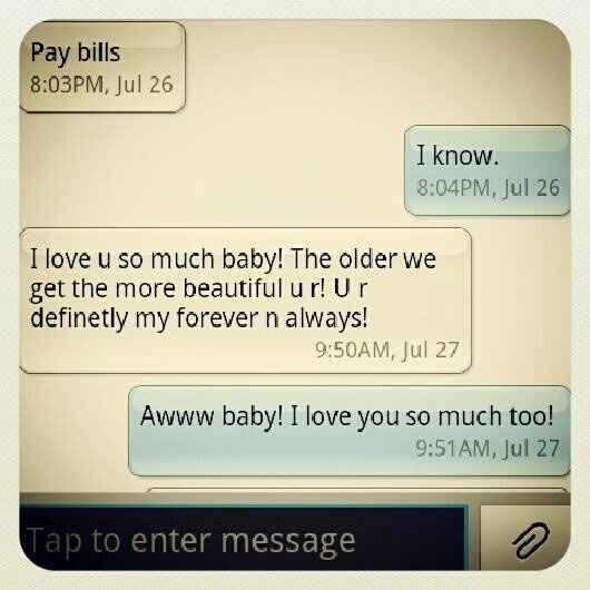 FH says the sweetest things sometimes