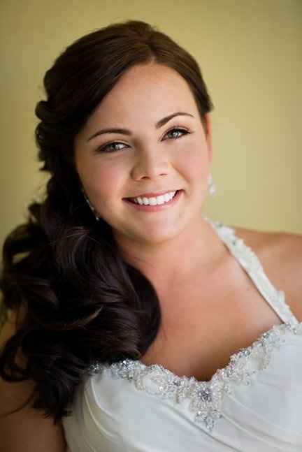 Show me... your wedding hair/makeup!