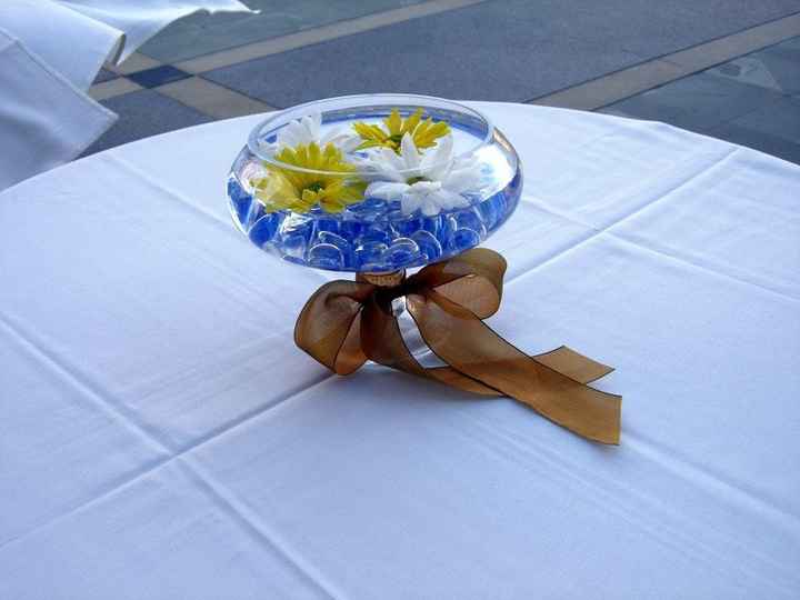 Centerpieces, whatcha think?! :)