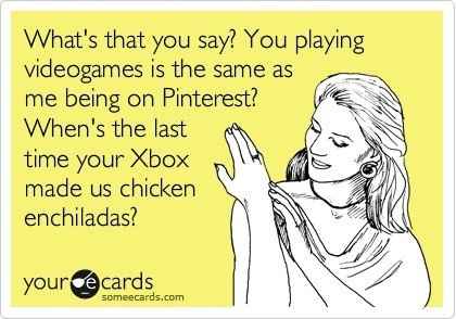 Xbox vs Pinterest?