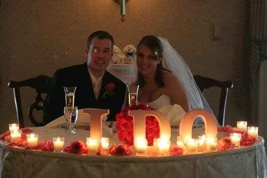 Sweetheart table!