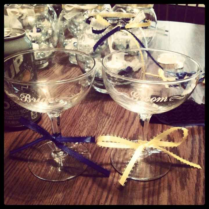 Some wedding stuff done!!! :)