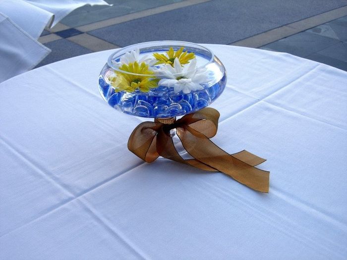Centerpieces, whatcha think?! :)