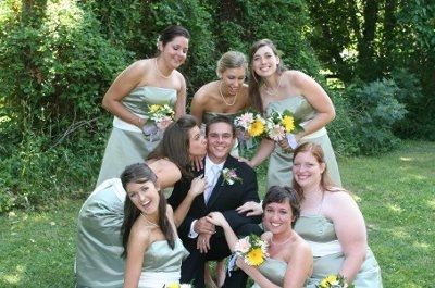 Pictures of you in other weddings....