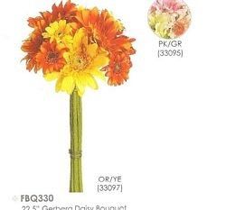 Can someone show me bouquets/arrangemets for ceremony with gerber dasies.....