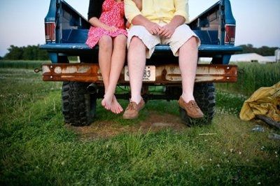 WR: Engagement pictures today =]