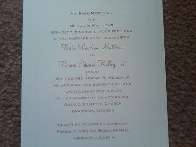Directions cards in invites