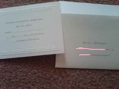 Got my invites!