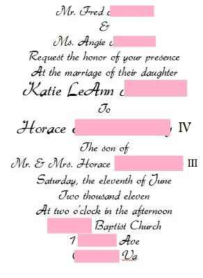 All my invite questions in one.
