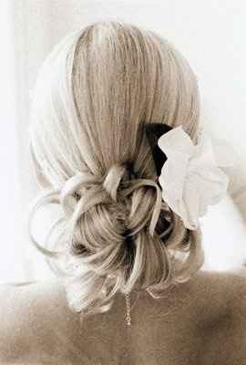 wedding updo