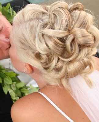 wedding updo