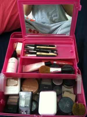 How do you organize your makeup?
