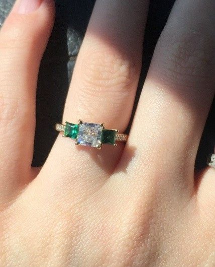 Is your birthstone part of your engagement ring? 3