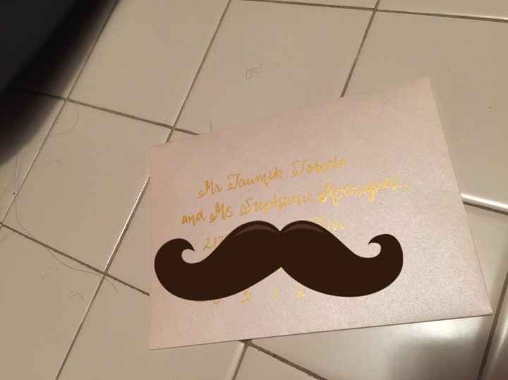Calligraphy envelopes arrived!!!! **UPDATE*** in comments