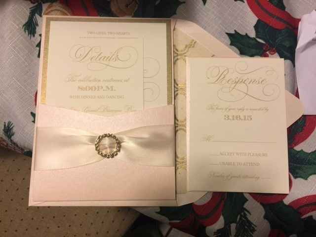 Wedding Invitations show and tell ...